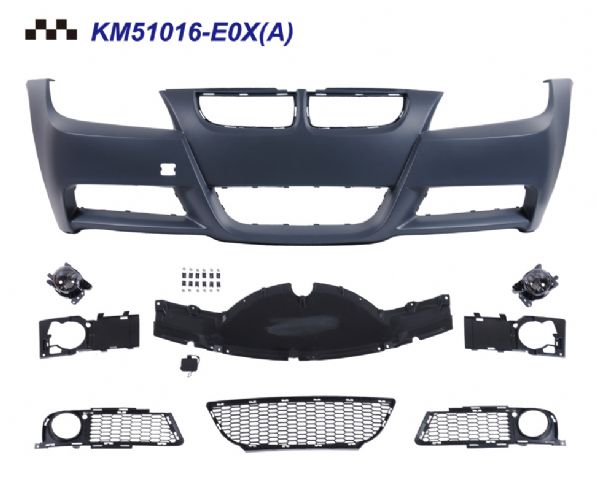 FRONT BUMPERT COVER W/O WASHER HOLE W/O PDC HOLE W/ FOG LAMP