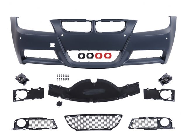 BMW 3 SERIES  E90 F/B COVER W/O WASHER HOLE W/ P.D.S HOLE W/ FOG LAMP