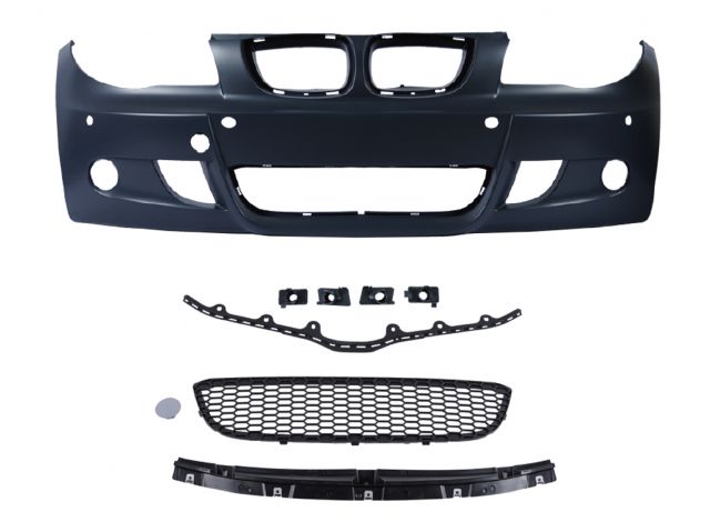 BMW 1 SERIES E87 M-TECH F/B ASSY W/O HEAD LAMP WASHER W/ P.D.S HOLE W/O FOG LAMP