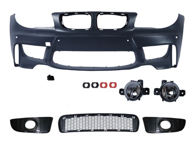 FRONT BUMPER ASS'Y W/O WASHER HOLE W/ PDC W/ FOG LAMP前保總成無雨有雷