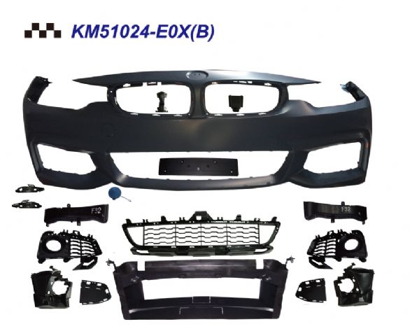 BMW 4 SERIES F33 FRONT BUMPER ASS'Y W/O WASHER HOLE W/O PDC W/O FOG LAMP