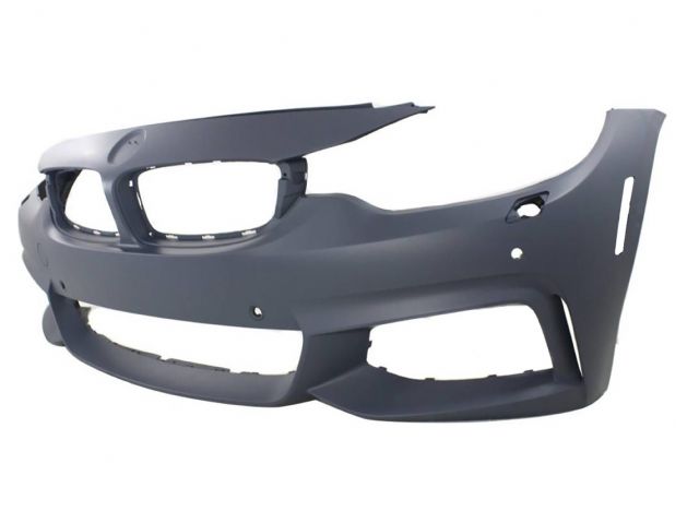 BMW 4 SERIES F36 FRONT BUMPER COVER W/ WASHER HOLE W/ PDC