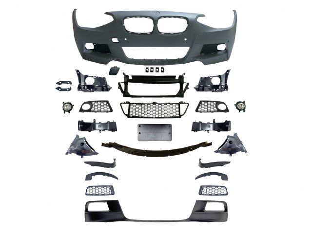 FRONT BUMPER W/O WASHER W/ PDC W/ FOG LAMP ASSY