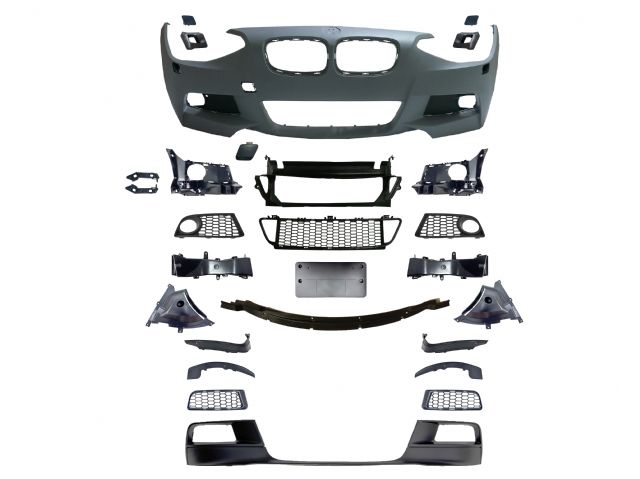 FRONT BUMPER W/ WASHER W/O PDC W/O FOG LAMP ASSY