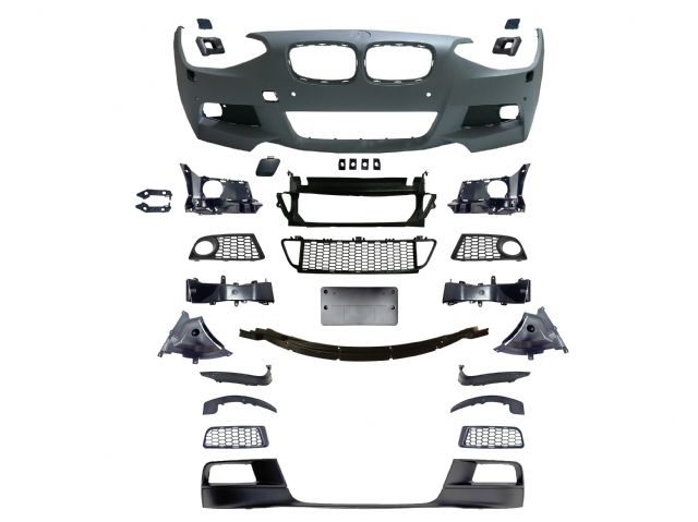 FRONT BUMPER W/ WASHER W/ PDC W/O FOG LAMP ASSY