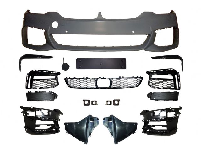 BMW 5 SERIES  G31 F/B ASSY W/O WASHER W/ PDC  W/O DRL (4PCS) W/ ACC