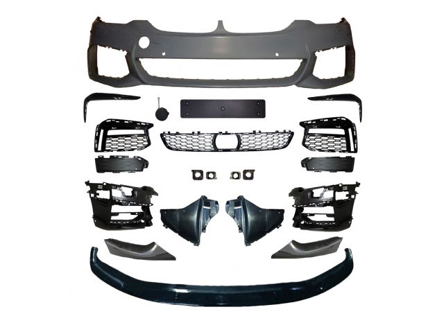 BMW 5 SERIES  G31 F/B ASSY W/O WASHER W/ PDC  W/O DRL W/ FRONT LIP W/ ACC