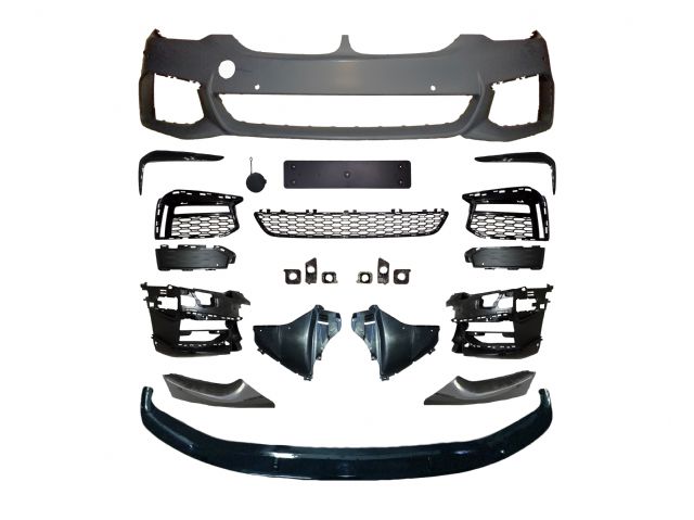 BMW 5 SERIES  G31 F/B ASSY W/O WASHER W/ PDC W/O DRL W/ PARKING HOLE (6PCS) W/ FRONT LIP