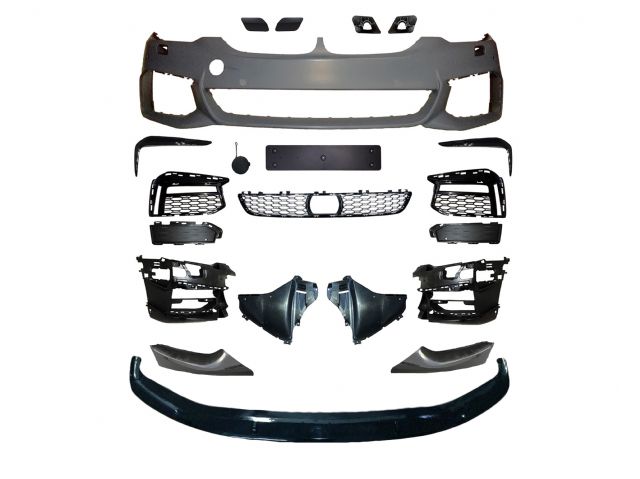 BMW 5 SERIES  G31 F/B ASSY W/ WASHER W/O PDC W/O DRL W/ FRONT LIP W/ ACC