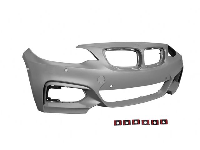 BMW 2 SERIES F22 M tech / M Performance F/B COVER W/O WASHER HOLE W/ PDC HOLE W/ SIDE PARK HOLE