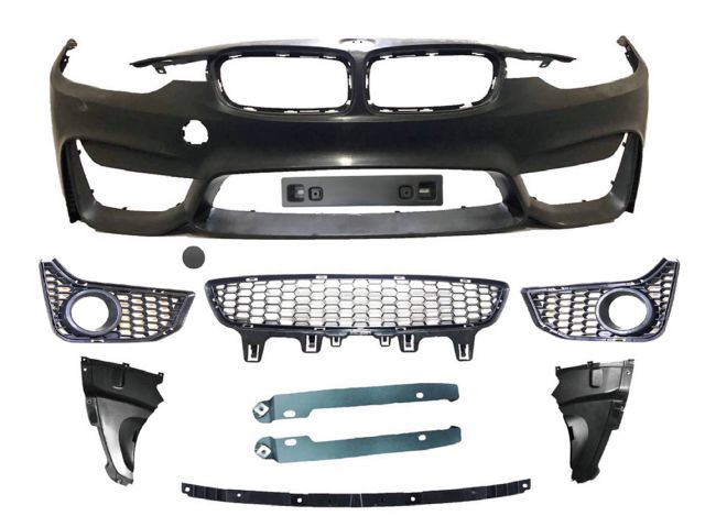 BMW 3 SERIES  F30 M3 Sedan 4Doors F/B ASSY W/O WASHER W/O PDC HOLE  W/ FOG LAMP HOLE W/O FOG LAMP 