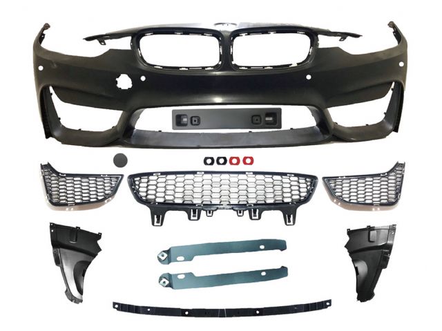 BMW 3 SERIES  F30 M3 Sedan 4Doors F/B W/O WASHER W/ PDC HOLE, W/O FOG LAMP ASS'Y