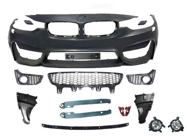 BMW 3 SERIES  F30 M3 Sedan 4Doors F/B W/ WASHER W/O PDC HOLE, W/ FOG LAMP ASS'Y