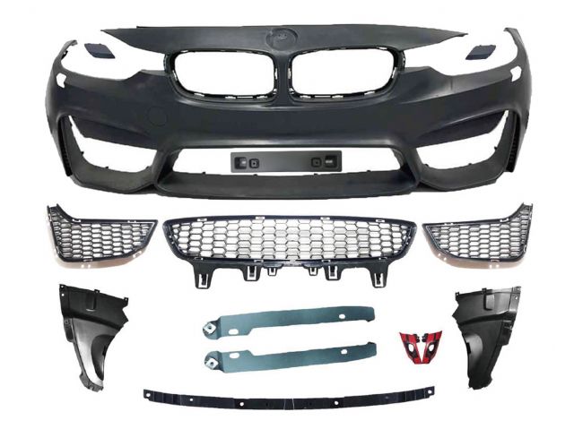 BMW 3 SERIES  F30 M3 Sedan 4Doors F/B W/ WASHER W/O PDC HOLE, W/O FOG LAMP ASS'Y