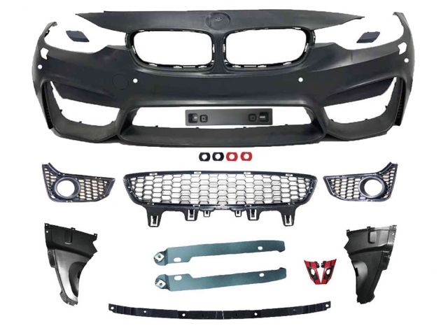 BMW 3 SERIES  F30 M3 Sedan 4Doors F/B ASSY W/ WASHER W/ PDC HOLE W/ FOG LAMP HOLE W/O FOG LAMP 