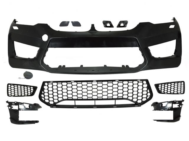 BMW 5 SERIES  G31 FRONT BUMPER ASSY COVER W/ WASHER HOLE W/O PDC