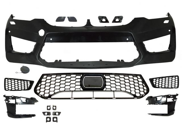 BMW 5 SERIES  G31 FRONT BUMPER ASSY COVER W/ WASHER HOLE W/ PDC W/ ACC CENTER