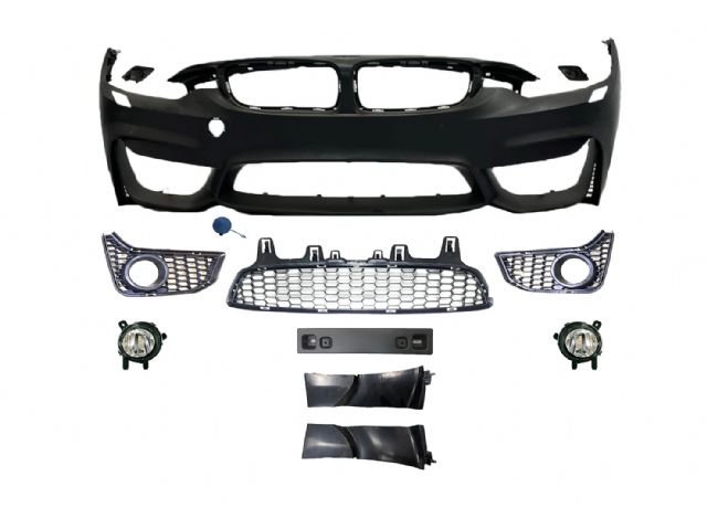 BMW 4 SERIES F33 F/B ASSY W/ WASHER HOLE W/O PDC  W/ FOG LAMP