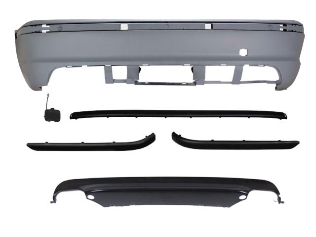 BMW 3 SERIES  E46 4D R/B ASSY W/O PDC W/ DUAL OUTLET DIFFUSER