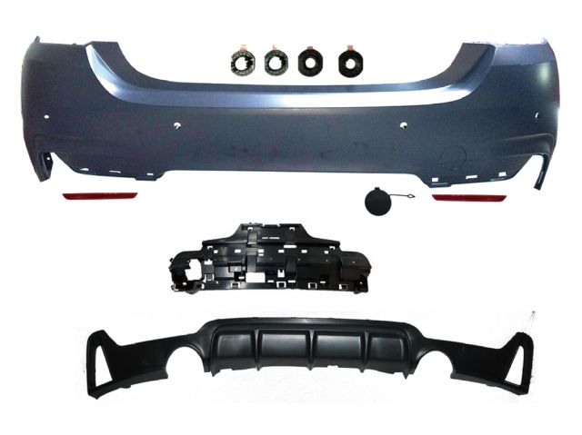 BMW 4 SERIES F36 R/B ASSY W/ PDC
