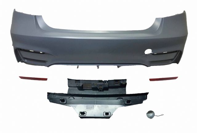 BMW 3 SERIES  F30 M3 Sedan 4Doors R/B ASS'Y W/O PDC TWIN OUTLET QUAD MUFFLER