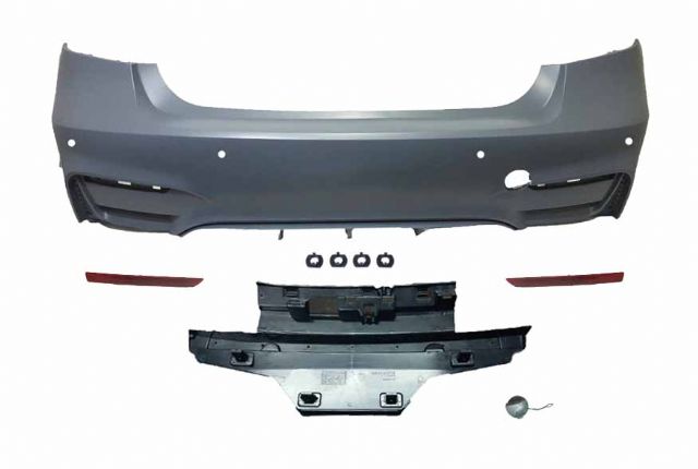 BMW 3 SERIES  F30 M3 Sedan 4Doors R/B ASS'Y W/ PDC TWIN OUTLET QUAD MUFFLER