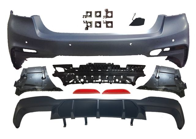 REAR BUMPER ASSY COVER W/ PDC