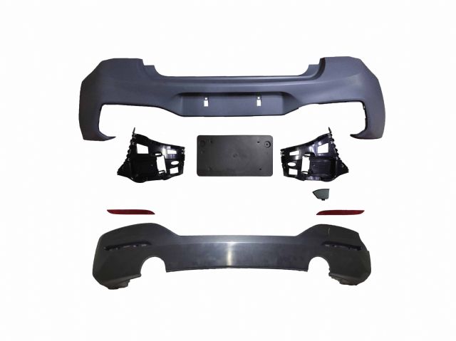 BMW 1 SERIES F21 M tech / M Performance REAR  BUMPER ASSY  W/ 0 PDC 0__0