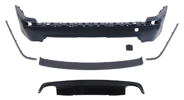 BMW 5 SERIES  E39 R/B ASSY' W/O PDC W/ DUAL OUTLET DIFFUSER
