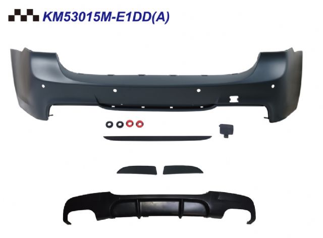 REAR BUMPER ASS'Y W/ PDC W/ PFM DIFFUSER