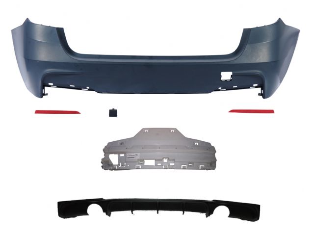 BMW 3 SERIES  F31 REAR BUMPER ASS'Y W/O PDC W/ (0--0)