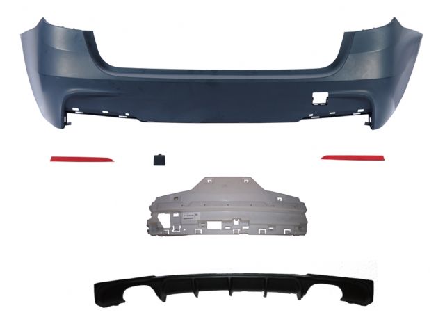 BMW 3 SERIES  F31 REAR BUMPER ASS'Y W/O PDC W/ (00--00)