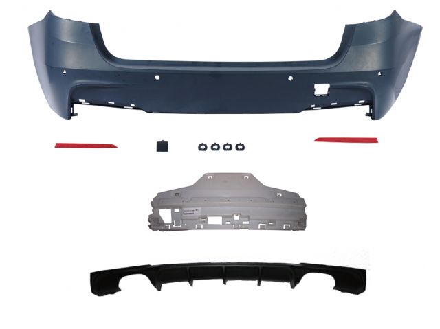 BMW 3 SERIES  F31 REAR BUMPER ASS'Y W/ PDC W/ (00--00)