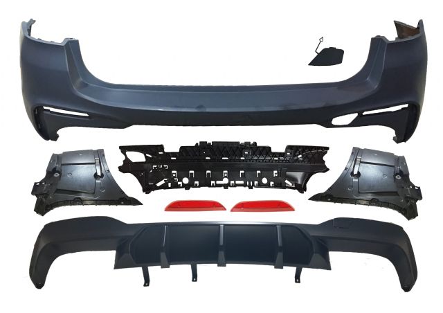 BMW 5 SERIES  G31 REAR BUMPER ASSY COVER W/O PDC