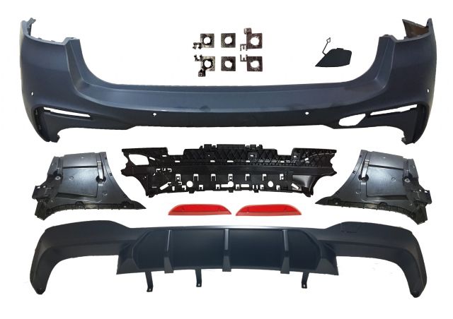 REAR BUMPER ASSY COVER W/ PDC