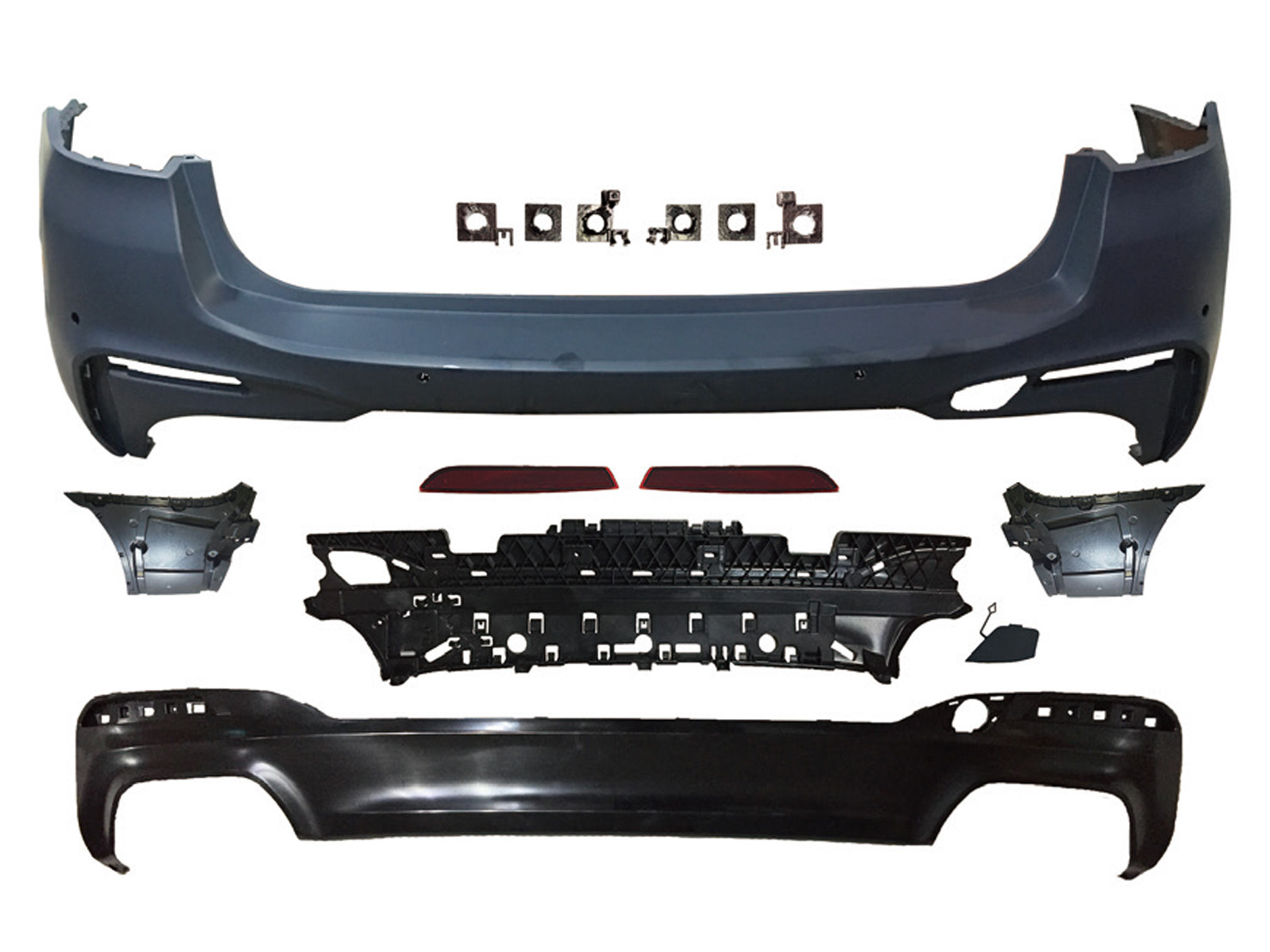 BMW 5 SERIES  G30/ G31/ G38- M TECH, M Performance R/B ASSY W/ PDC (BIG)
